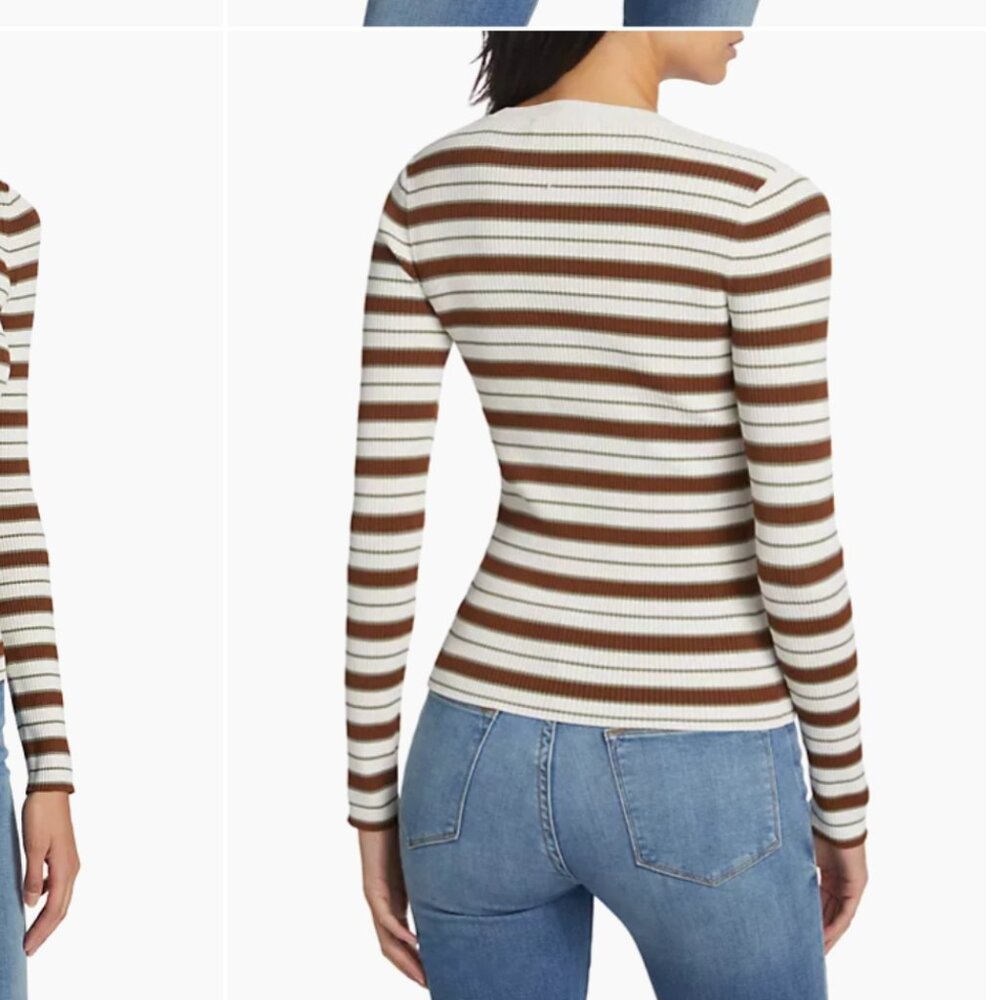 Frame Striped Top - Picture 7 of 7